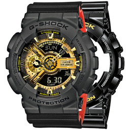 G-SHOCK SET GA-110GB-1AER + BEZEL 10467795 + PASEK