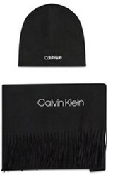 Calvin Klein Zestaw Szalik i Czapka Basic Wool