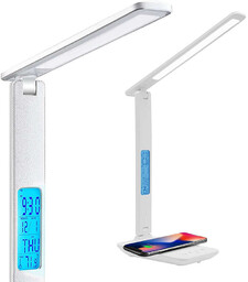Lampa biurkowa Alogy LED ładowarka indukcyjna Qi 10W