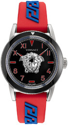 Zegarek VERSACE VE2V00622. Kwarcowy, Kolor czarny. Mężczyzna.