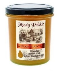 Miody Polskie Miód wielokwiatowy, 400 g