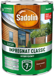 Impregnat CLASSIC HYBRYDOWY Orzech Włoski 4,5 l Sadolin