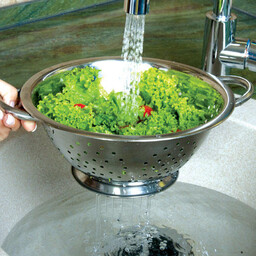 Banquet Cedzak ze stali nierdzewnej z uchwytami