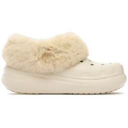 Klapki Crocs Crocs Furever Crush Clog 208446 Beżowy