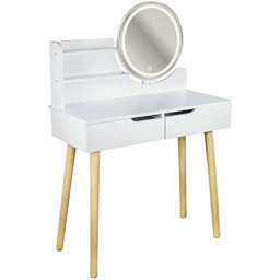 Edinos Biurko Toaletka Do Makijażu Z Podświetleniem Led