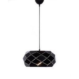 LAMPA WISZĄCA CZARNA ROKKA