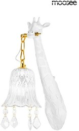 MOOSEE lampa ścienna GIRAFFE biała