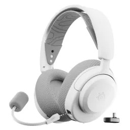 SteelSeries Arctis Nova 3 Wireless Nauszne Biały Słuchawki