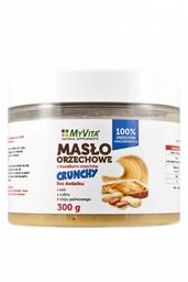 Masło Orzechowe Arachidowe Crunchy, Myvita, 500g