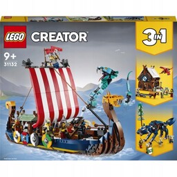Lego Creator 3 w 1 31132 Statek wikingów