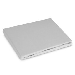 Eurofirany Prześcieradło z gumką 100x200 Basic szare jasne