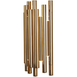 ORGANIC W0187 kinkiet złoty metal akryl nowoczesny