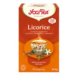 Herbata LICORICE Lukrecja BIO 17 torebek Yogi Tea