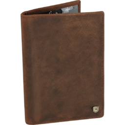 Skórzane etui na paszport brązowe okładka pokrowiec ARIZONA