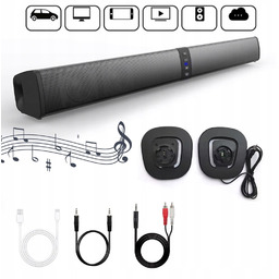 Nowy zestaw głośników Bluetooth Soundbar Tv-pc Sound System