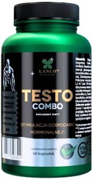 Testo Combo Lanco Naturalny Booster Testosteronu Forskolina, Ashwagandha,