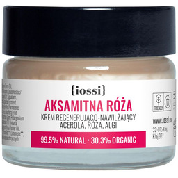 IOSSI_Aksamitna Róża krem do twarzy regenerująco nawilżający acerola,