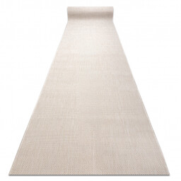 Chodnik SZNURKOWY SIZAL SION Melanż płaskie tkanie krem