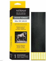 Nitram Węgiel Rysunkowy Natur. 15X46Mm - 1Szt