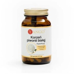 YANGO Korzeń piwonii białej, 90 kaps.