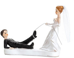 Figurka Młoda Para z linką - 13 cm.