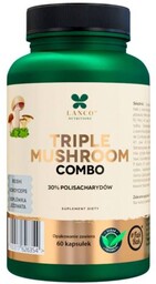 Triple Mushroom Combo Lanco Lions Mane, Reishi, Cordyceps