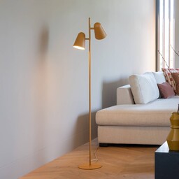 IT S ABOUT ROMI Lampa stojąca Salamanca, żółty