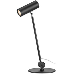 Lampa Stołowe Markslöjd, Arlo, ściemnialny, czarny, salon, metal,