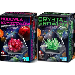 Hodowla Kryształów zielone Hodowla Kryształów czerwone