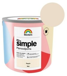 BECKERS Farba Its Simple Peach 2,5L