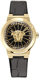 Zegarek VERSACE VE3F00222. Kwarcowy, Kolor czarny. Kobieta.