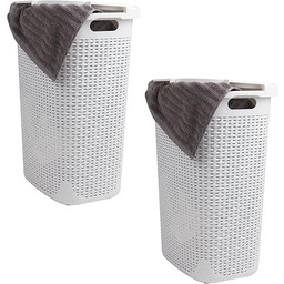 Mind Reader Wąski kosz na pranie, kosz