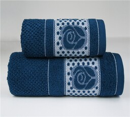 Greno Ręcznik Dotti 50x90 granatowy 420 g/m2 frotte