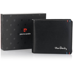 Mały portfel męski Pierre Cardin z przeszyciami YS606