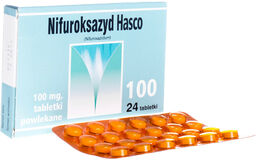 Nifuroksazyd 100 mg, 24 tabletki /Hasco/