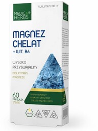 Medica Herbs Magnez Chelat + Wit. B6 -