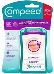 Plastry Compeed na opryszczkę, 15 sztuk