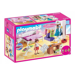 PLAYMOBIL, Sypialnia z kącikiem do szycia, 70208