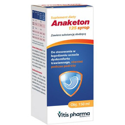 Anaketon 125 Syrop, 150ml -> Odbiór w Żabce!
