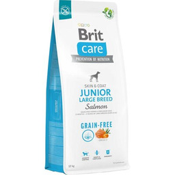 BRIT Karma dla psa Grain-Free Junior Large Łosoś