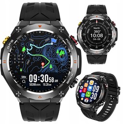 Zegarek męski Smartwatch Rubicon z Gps barometr kompas