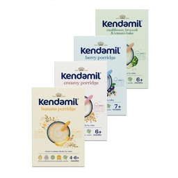 Kendamil Mix kaszek dla dzieci (4x150g) + łyżeczka