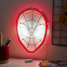 Paladone Spiderman lampa neonowa LED do montażu