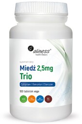 Aliness - Miedź trio 2,5 mg - 100