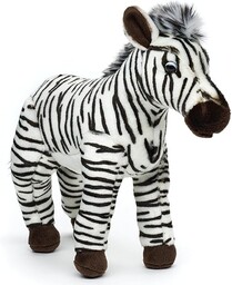 Uni-Toys - zebra, stojąca - 31 cm (wysokość)