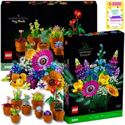 LEGO KLOCKI ZESTAW KWIATÓW Bukiet Z Polnych Kwiatów