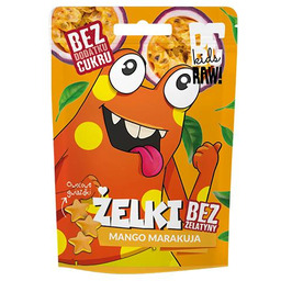 BeRAW Kids Żelki Mango Marakuja, 35 g