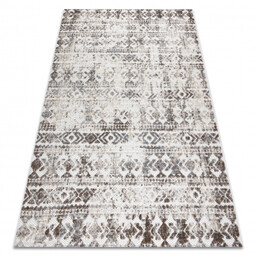 Dywan Strukturalny SOLE D3732 Aztecki, romby - płasko
