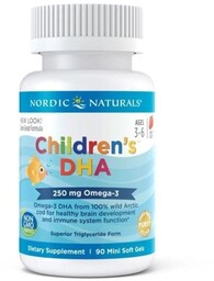 NORDIC NATURALS Children''s DHA Omega 3 250mg suplement