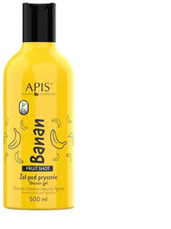 Apis Fruit Shot, żel pod prysznic, bananowy, 500ml